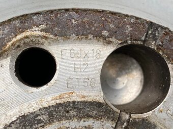 Original Alu kola Audi 18" 8J ET56 + zimní pneu 255/55/R18 - 7