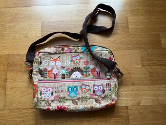 Kabelka duha batoh stříbrný kočka jelen - 7