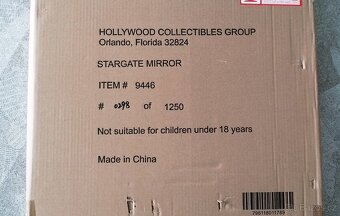 Stargate Wall Mirror 50 cm Hvězdná brána HCG - 7