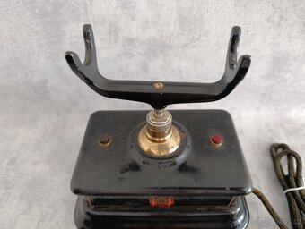 Velmi starý dánský telefon Jydsk z pošty z Kodaně - 7