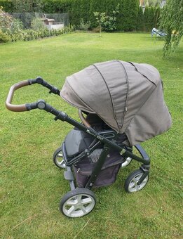 Dětský kočárek Espiro Next - hnědo-černý - 7