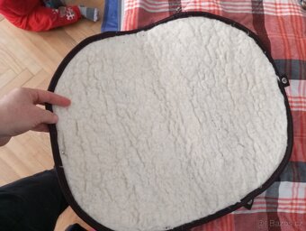 Fusak s ovčí vlnou + rukávník - 7