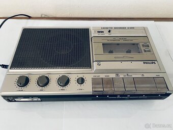 Kazetový magnetofon Philips D6410, rok 1983 - 7