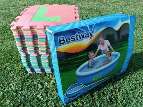 Bazén Bestway (první bazén) 1,52m x 38cm + pěnová podložka - 7