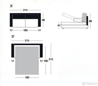 Rozkládací pohovka - 7