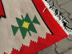 starý retro koberec kelim - 7