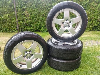 Alu kola 5x112 R16 Audi VW Škoda Seat - letní 205/55/16 - 7
