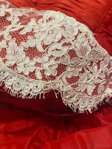 Nové plesové společenské slavnostní svatební hedvábné šaty - 7