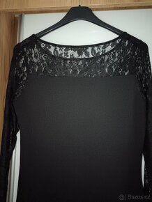 Dámské černé šaty. - 7