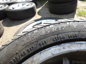 4x orig.alu audi (5x112) letní pneu 225/45 r17 - 7