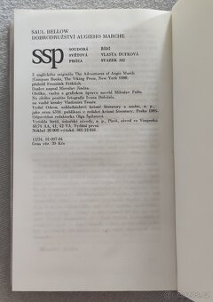 Kniha Dobrodružství Augieho Marche - Saul Bellow - 7