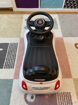 Odrážedlo Fiat 500 bílé - 7
