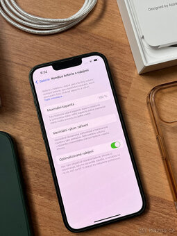 Apple Iphone 13 GREEN 128GB / STAV NOVÉHO / 100% baterie - 7