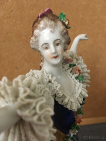 Porcelánová soška - panenka -Volkstedt - 7