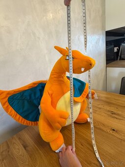 Velký plyšák pokemon charizard - 7