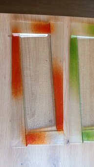 Skleněné tácy a kaminky - 7