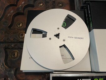 magnetofonové pásky Maxell 18cm + alu cívky - 7