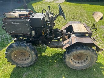 Malotraktor domácí výroba 4x4 - 7
