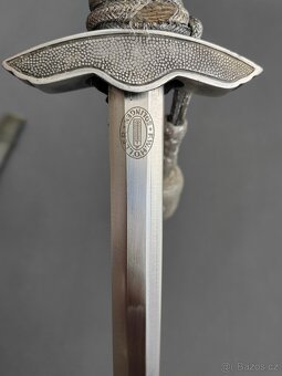 Luftwaffe důstojnický kordík-2.model-FW Höller Solingen-Full - 7