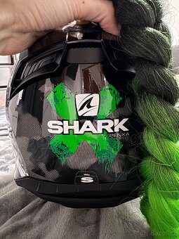 Přilba SHARK s copánkem - 7
