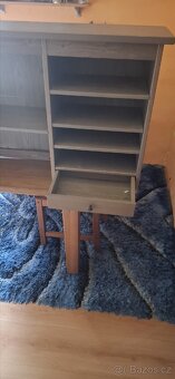 Dřevěný nástavec na stůl Hemnes - 7