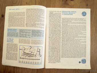 Déčka ABC D8 Vystřihovací modely lodí 1989 , vystřihovánky - 7