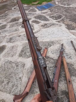 Mauser 98k, Gew, pažby torza, bajonet - 7