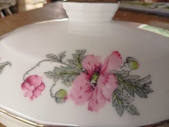 STAROŽITNÁ PORCELÁNOVÁ TERINA ART DECO UML FRANCIE - 7