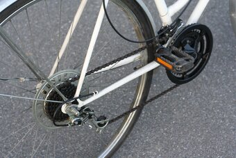 Zachovalé retro kolo ESKA s přehazkami Shimano - pojízdné - 7