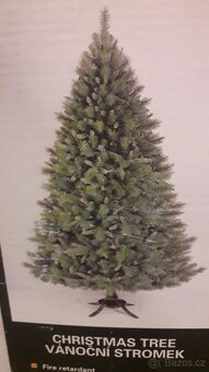 vánoční stromeček umělý 2 metry zcela nový nikdy nepoužitý - 7