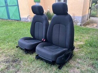 Přední+zadní sedadla AUDI A6 C7 Avant vyhřívané, top stav - 7