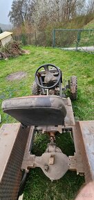 Nedokončený traktor domácí výroby - 7