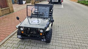 Mini Jeep Willys 150ccm děti a dospělé, 3 rychlosti vpřed - 7