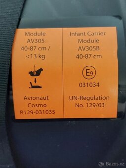 Autosedačka vajíčko Avionaut cosmo 2.0 mint - 7