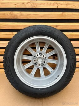 Alu kola Platin s pneu Continental 225/55 r17 5x112❄️ - 7
