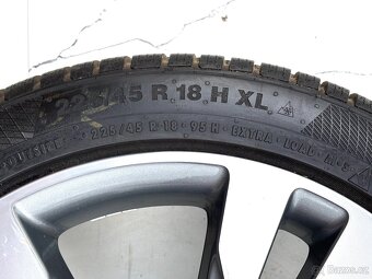 W205 C-class r18 alu kola r18 5x112 Zimni Continental - 7