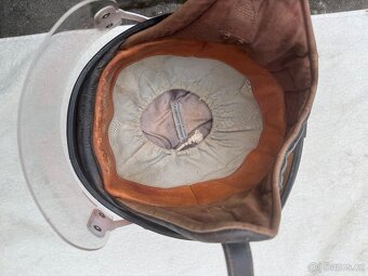 Stará helma,retro helma,kokoska originál stav - 7