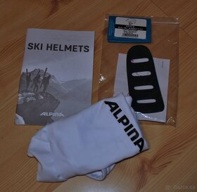 lyžařská helma přilba Alpina Spice white flamingo matt - 7