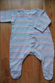 Oblečky pro miminko SET 17kusů vel. 56-68 - NOVÉ - 7