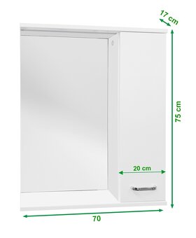 Koupelnová sestava SELLA SILVER, sleva 50% - 7