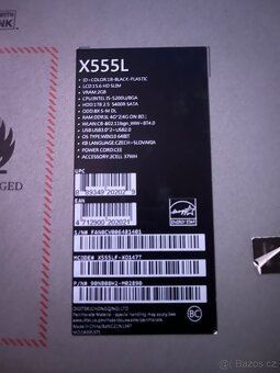 Asus Černo-Stříbrný X555L Notebook - 7