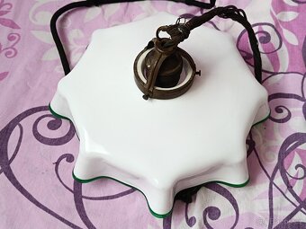 Starožitný lustr stahovací - 7