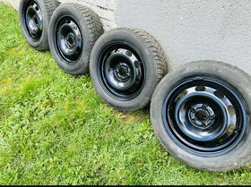 ZIMNÍ Škoda, Seat VW, kola 5x100 r15, pneu 185/60r15 Barum - 7