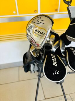 TOP stav - golfový set - golfové hole Bullet vč. vozíku - 7