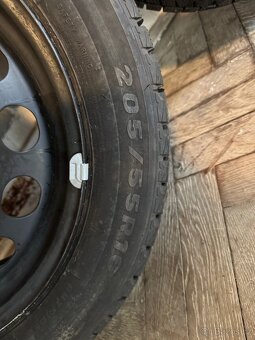 Kola plechy 5x112 NOVÉ pneu 205/55 R16 - 7