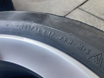 Alu kola BMW 2 F45 F46 5x112 zimní CONTINENTAL205/55R17 - 7