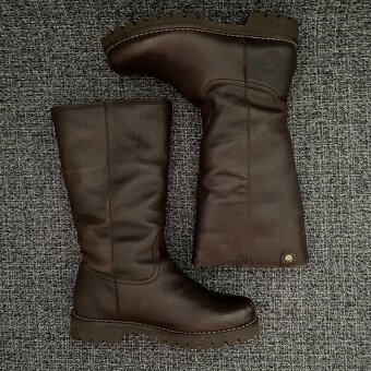 Dámské dívčí zimní kožené boty kozačky Panama Jack vel. 36 - 7