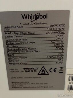 Mobilní Klimatizace Whirlpool pacw29col - 7