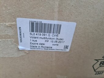 NOVÝ Volant Yeti, Superb 2, Octavia 2, Fabia 2 atd - 7