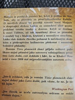 Lovec draků a Tisíce plynoucích slunce od Khaleda Hosseini - 7